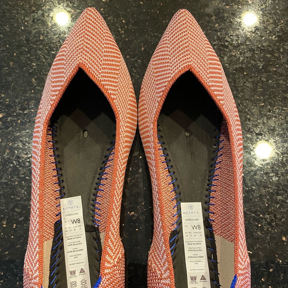 Amber herringbone Rothys - Picture 2 of 3